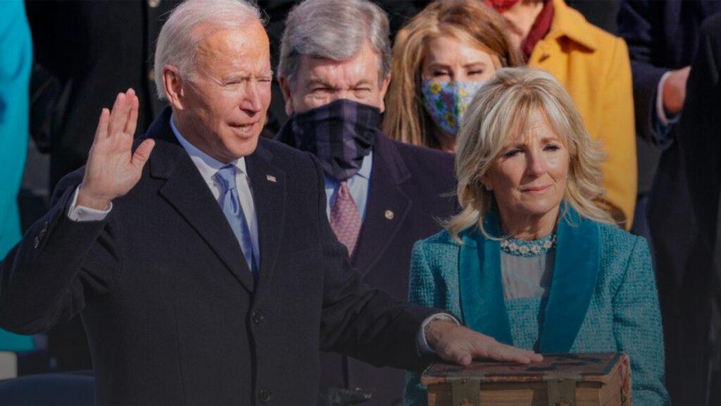 Biden jura como presidente en medio de una pandemia y una crisis política