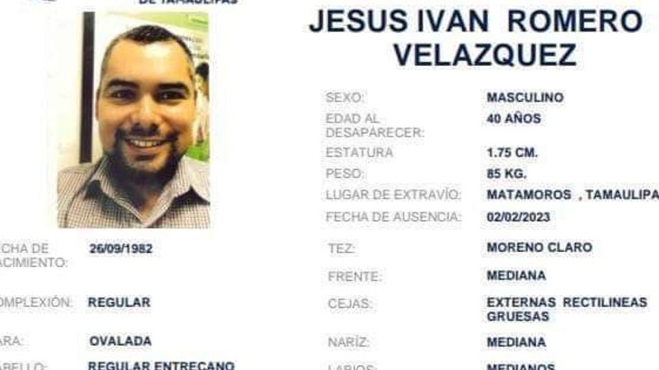 Localizan con vida a trabajador del INE reportado como desaparecido en Tamaulipas