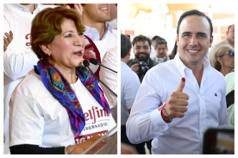 Morena gana Edomex y PRI retiene Coahuila; PRI cae a cuarta fuerza en población gobernada