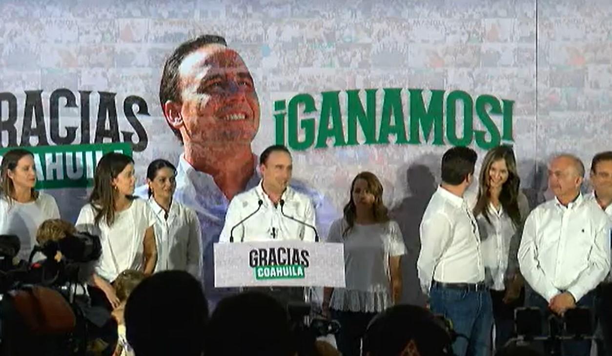 Manolo Jiménez se declara ganador en Coahuila; Guadiana acusa que fue elección de Estado