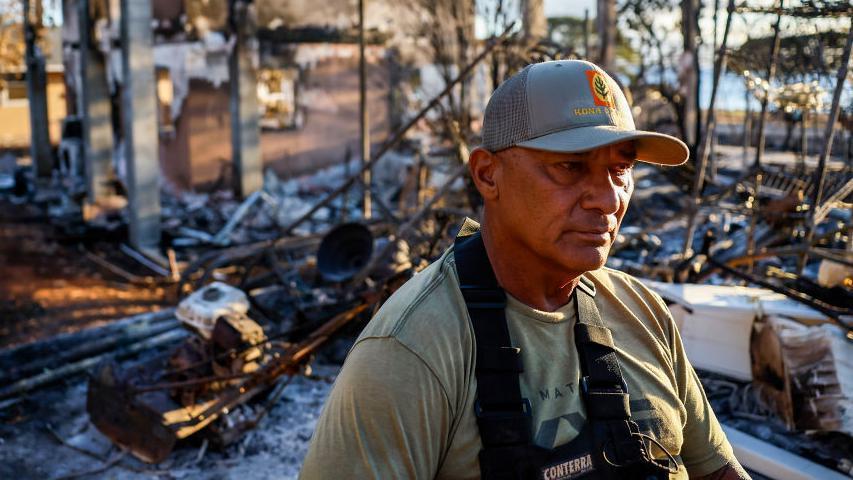 La difícil búsqueda e identificación de los más de 100 muertos en los devastadores incendios de Hawái