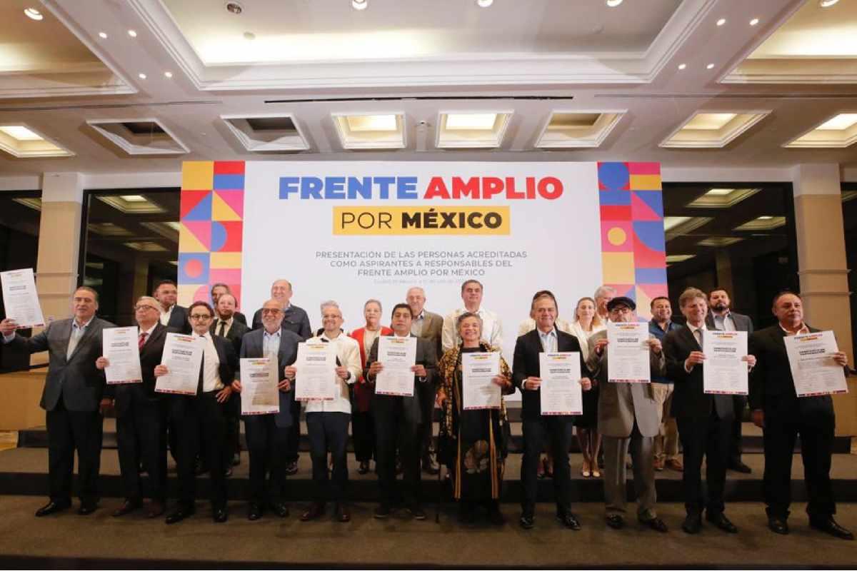 Dudas, quejas y rompimientos: así cierra la primera etapa del proceso en el Frente Amplio por México