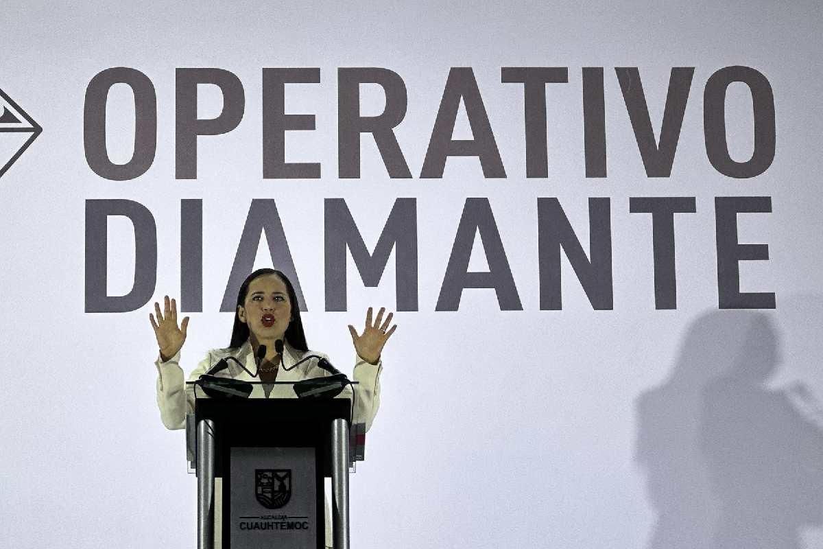 Suspenden a cuatro funcionarios del Operativo Diamante de Sandra Cuevas